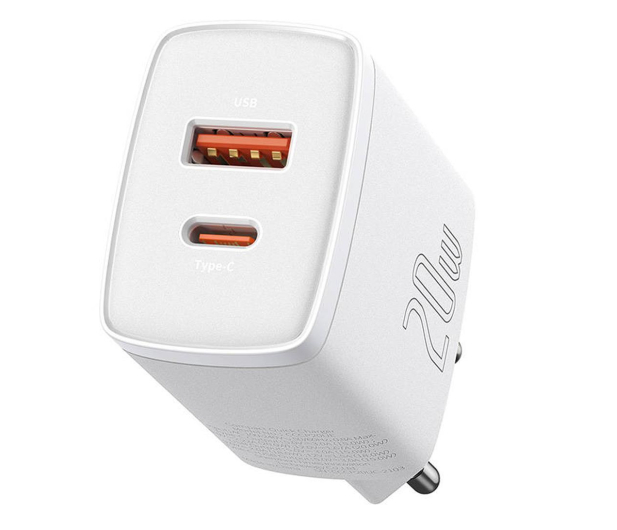 Baseus Ładowarka sieciowa USB-C 20W PD QC 3.0 - 1194209 - zdjęcie 3